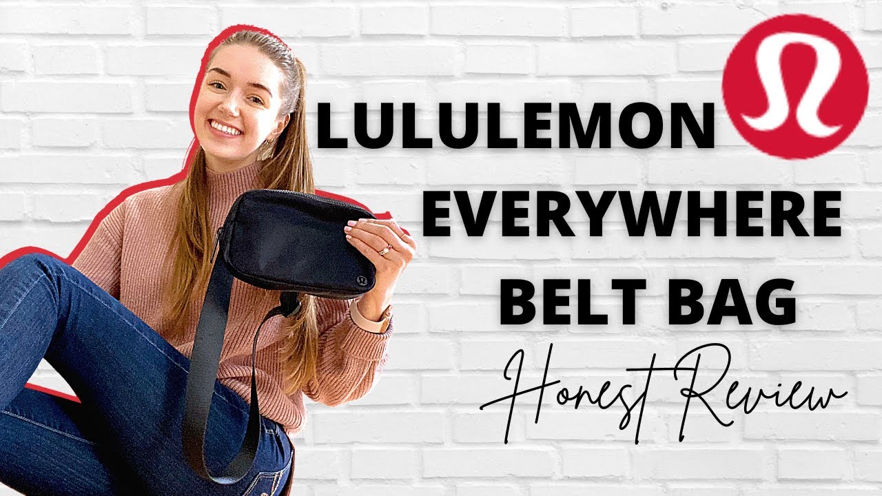 LULULEMON EVERYWHERE BELT BAG | Honest Review, Try-on, & What's in My Belt Bag!