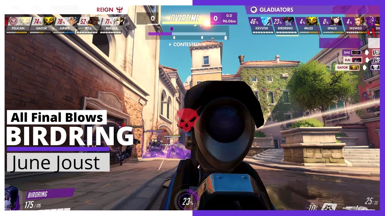 BIRDRING WIDOWMAKER - All the Final Blows in June Joust | OWL Season 2021 Highlights