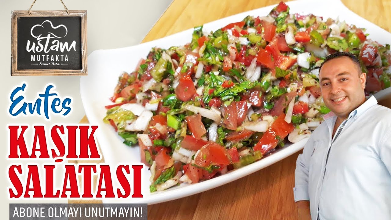 KAŞIK SALATASI NASIL YAPILIR / GAVURDAĞI SALATASI / VİTAMİN DEPOSU YÖRESEL LEZZETLER