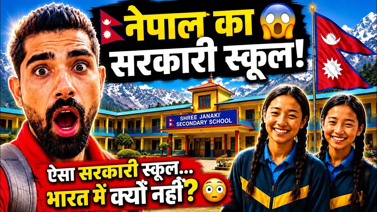 🇳🇵Nepal vs 🇮🇳 India Government School Life | Reality Will Shock You! 😱📚| Mustang Nepal