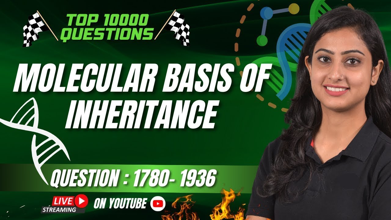 Molecular basis of inheritance | Top 10000 Questions | NEET BIOLOGY | NEET 2024