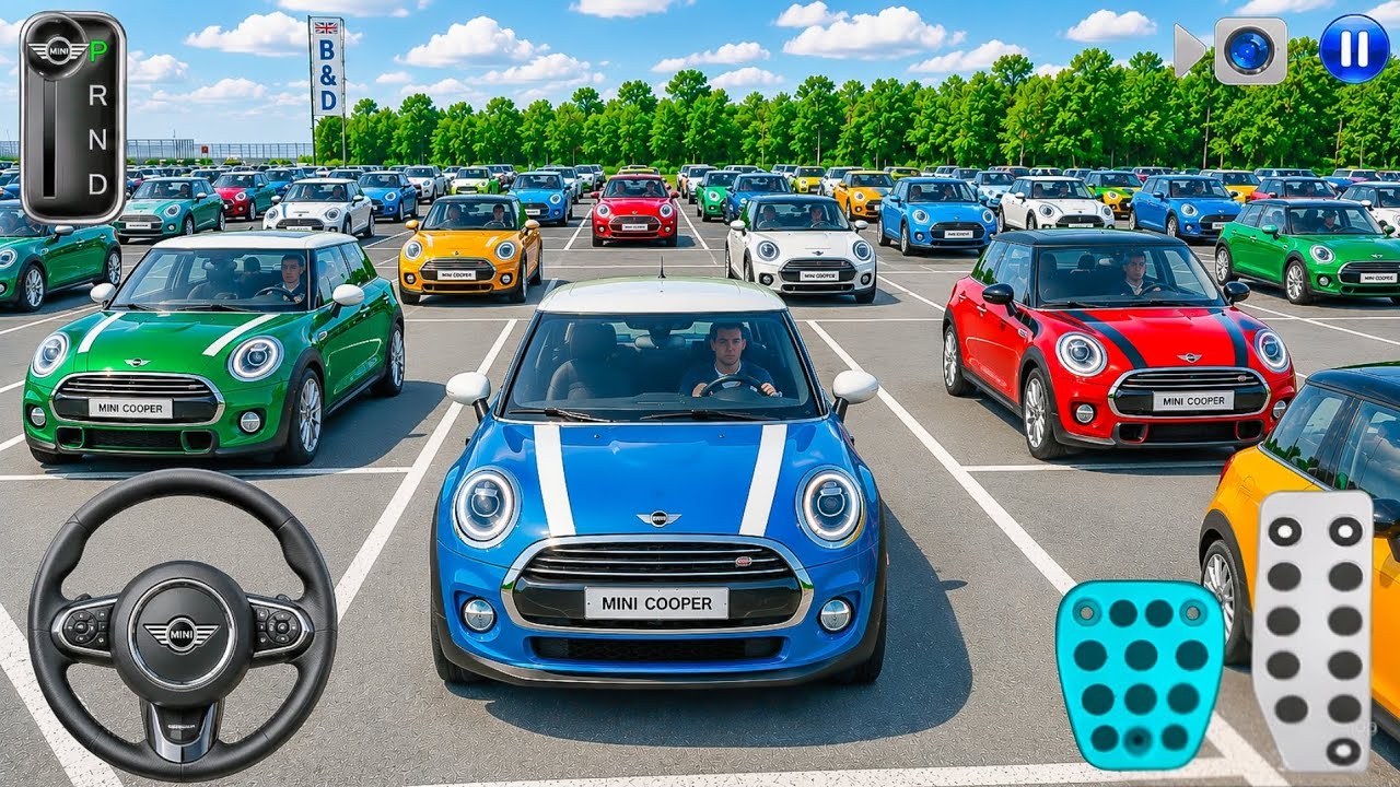 MINI Cooper Parking Challenge | 🚗 3D Driving Class 2026 | Best Android iOS Gameplay | Car Games