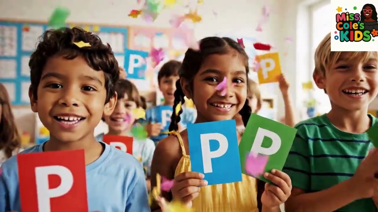 Learn Letter P for Kids | Autism-Friendly ABC Song & Writing | Miss Cole’s Kids