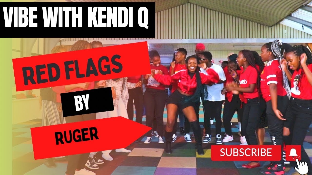 Ruger - Red Flags Dance class choreography by Kendi Christine || Kendi.q