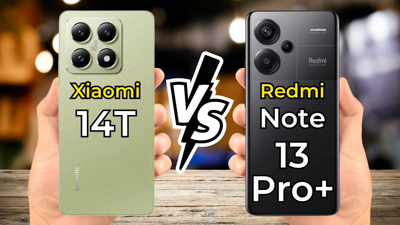 Xiaomi 14T vs Redmi Note 13 Pro Plus 🔥 Full Specs Comparison