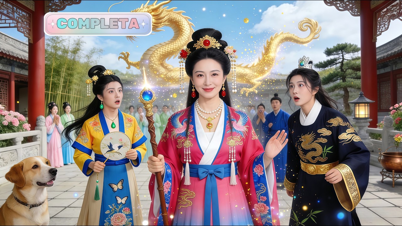🌟A garotinha salvou o príncipe e foi levada para casa e mimada, mas ela era a bisavó dele!#kdrama