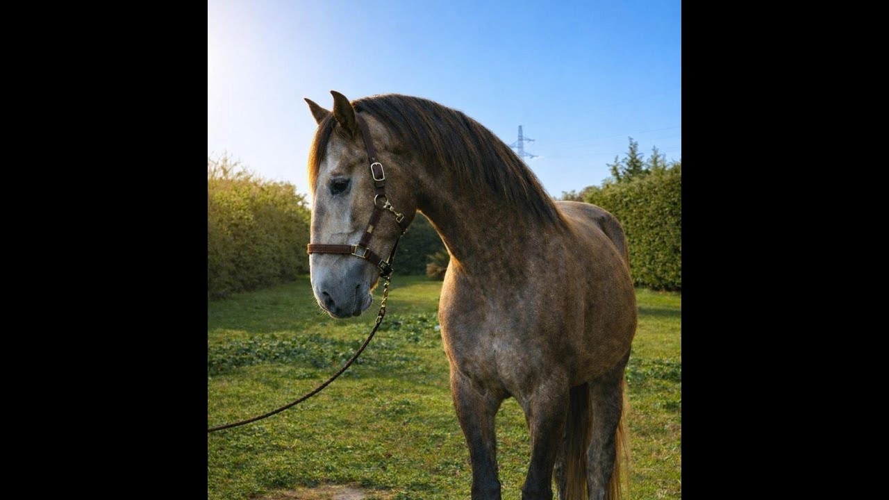 À vendre - Hongre - Lusitanien - 4 ans - Italie 