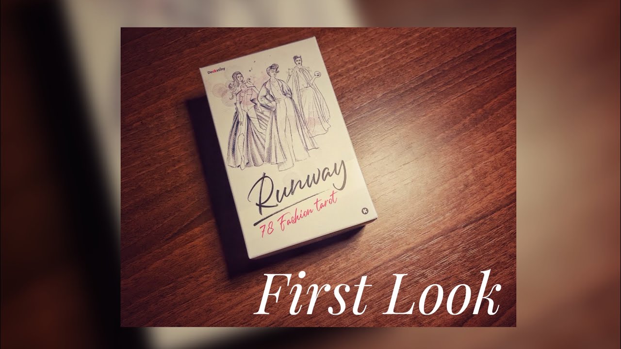 Runway Tarot: First Look at the Actual Deck