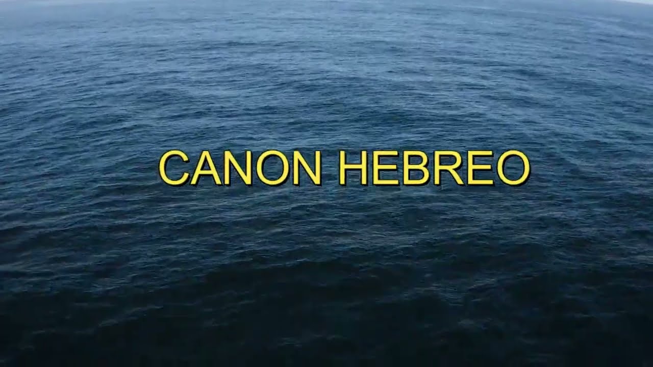 📕CANON  HEBREO🔰