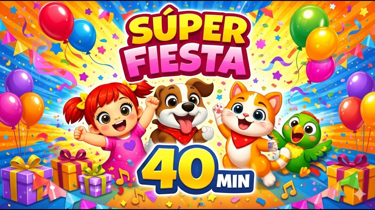 🚌 ¡El Autobús Mágico de la Diversión! 🎵 40 Minutos de Canciones Infantiles | Compilado para Niños
