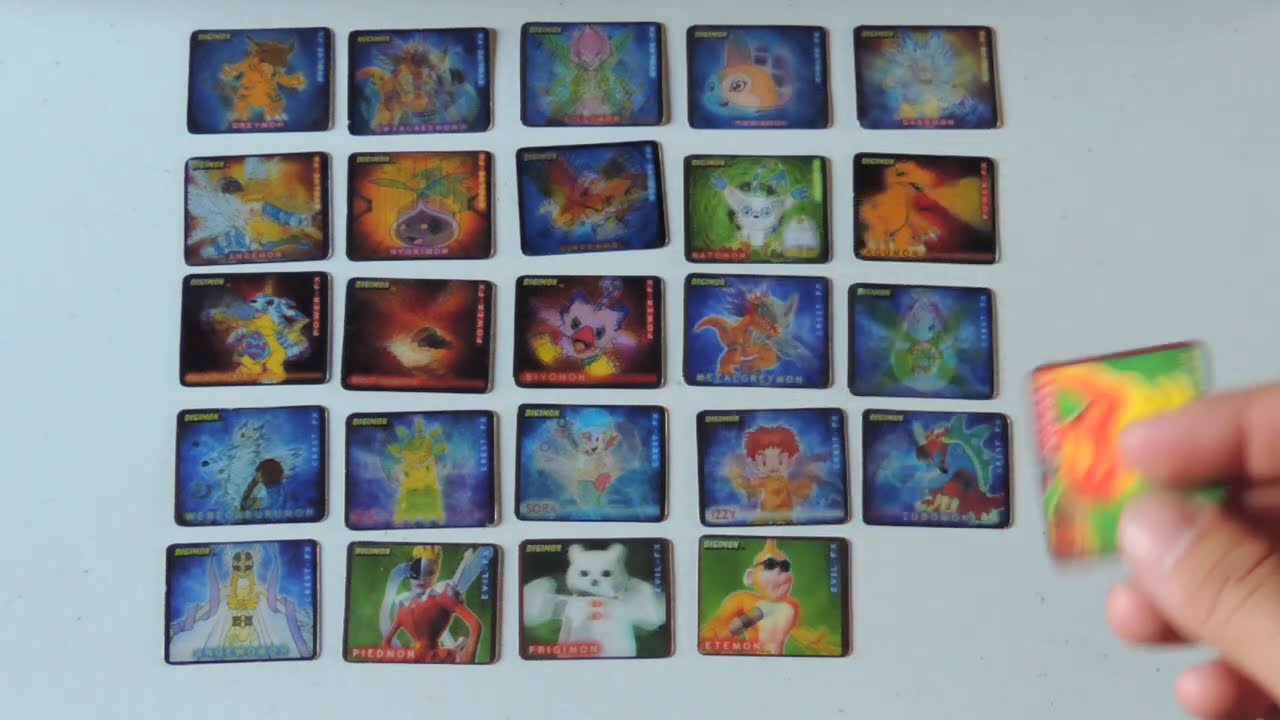 Tazos DigiMovie 3d Pepsico año 2001