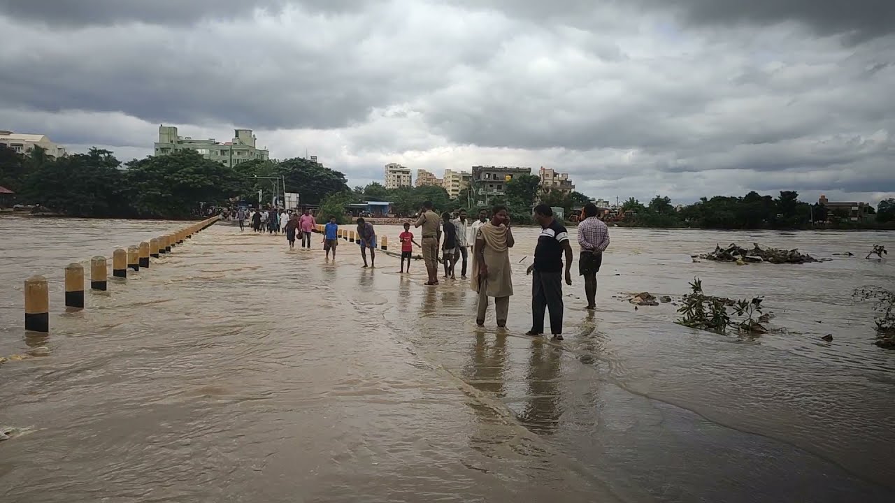 Puttaparthi chitravathi river🌧️🌊🌊
