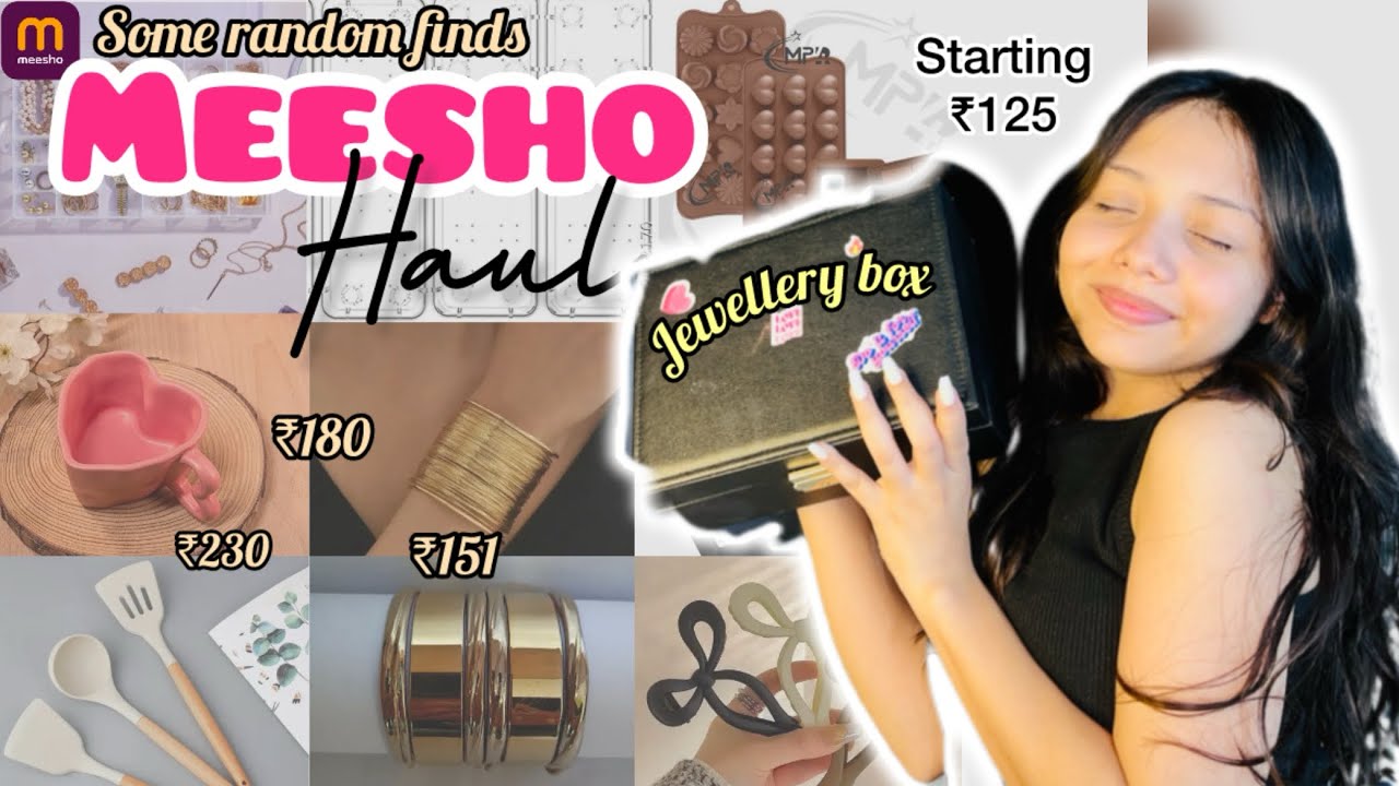 MEESHO *Asthetic* Random Finds Haul 🎀🌷✨(straight out of printrest🌷) |affordable| Ritikabajaj #trend 