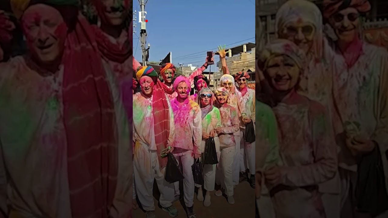 India Celebrates Holi, the Festival of Colours | Subscribe to Firstpost | N18G