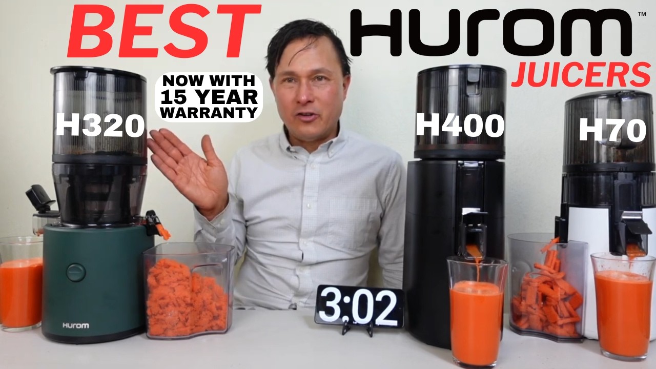Best Hurom Hands-Free Juicer for 2025: H400, H70 or H320? Review