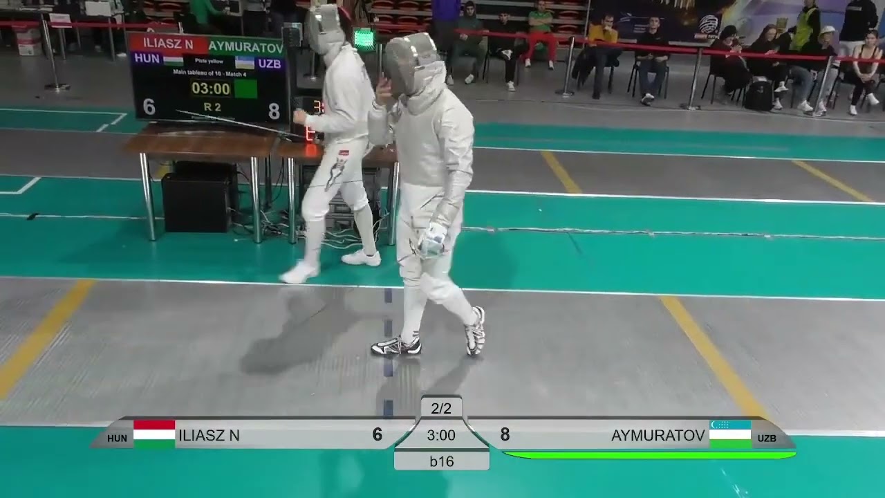 Plovdiv World Cup 2025 SMS - L16 - Nikolasz Iliasz HUN v Musa Aymuratov UZB