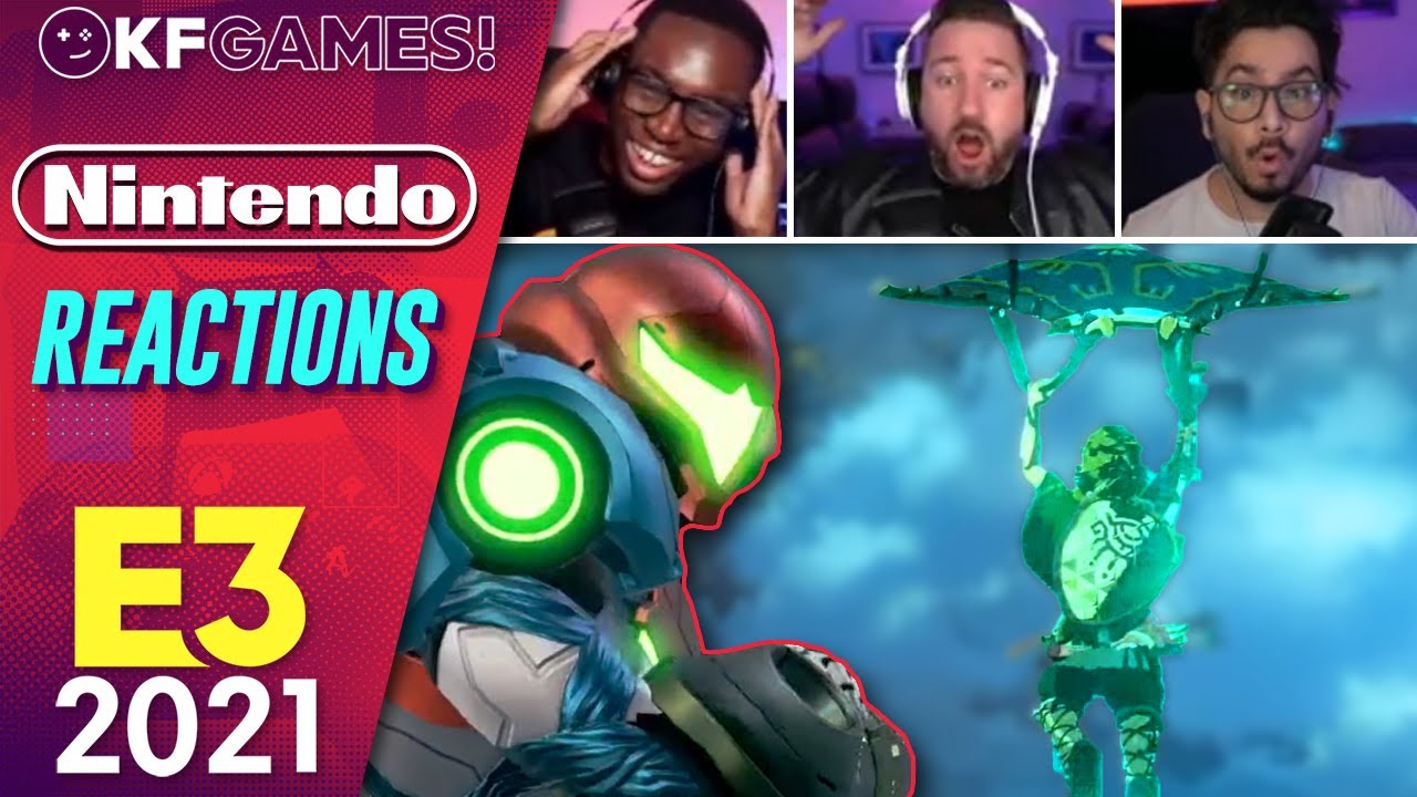 Nintendo Direct E3 2021: забавные живые реакции