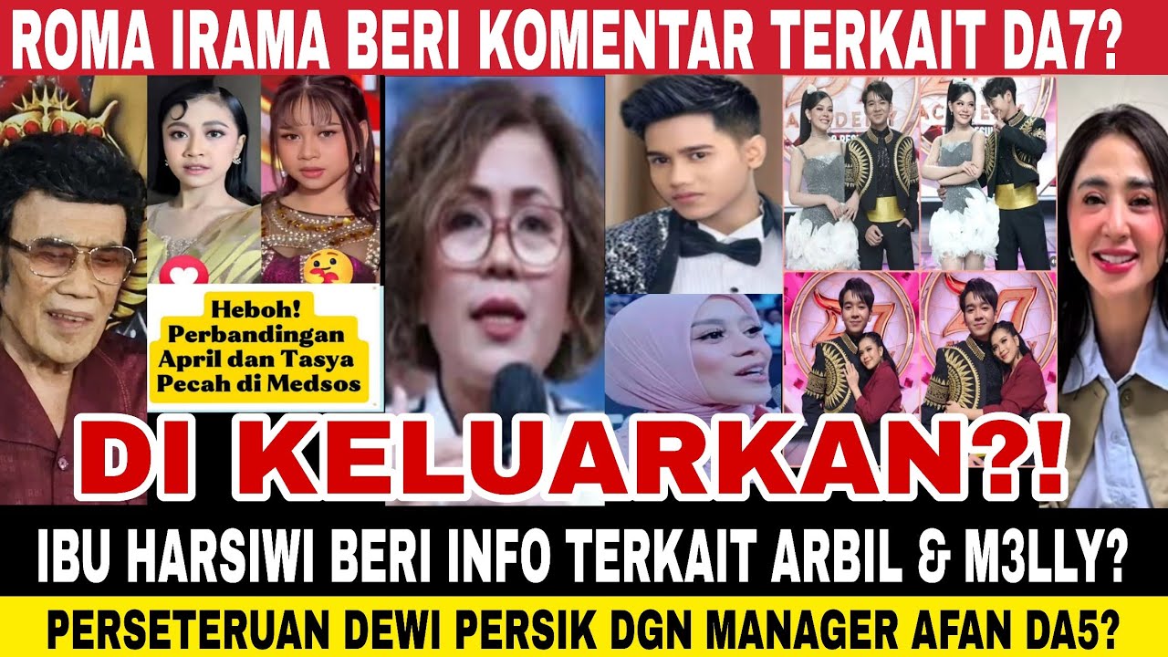 Harsiwi murka keluarkan arbil melly dari DA7 ibu April kena HUJAT TASYA VALLEN SK4K ROBI dewi persik
