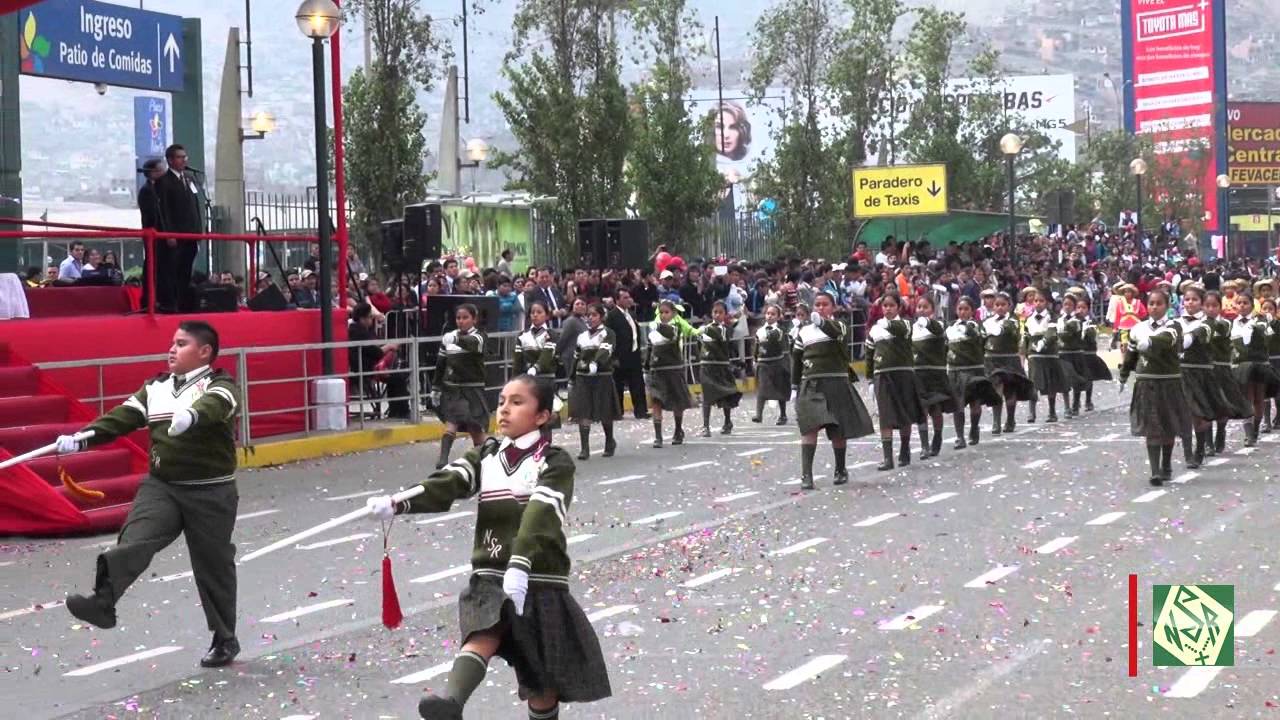 Desfile Independencia 2015   Nivel Primaria