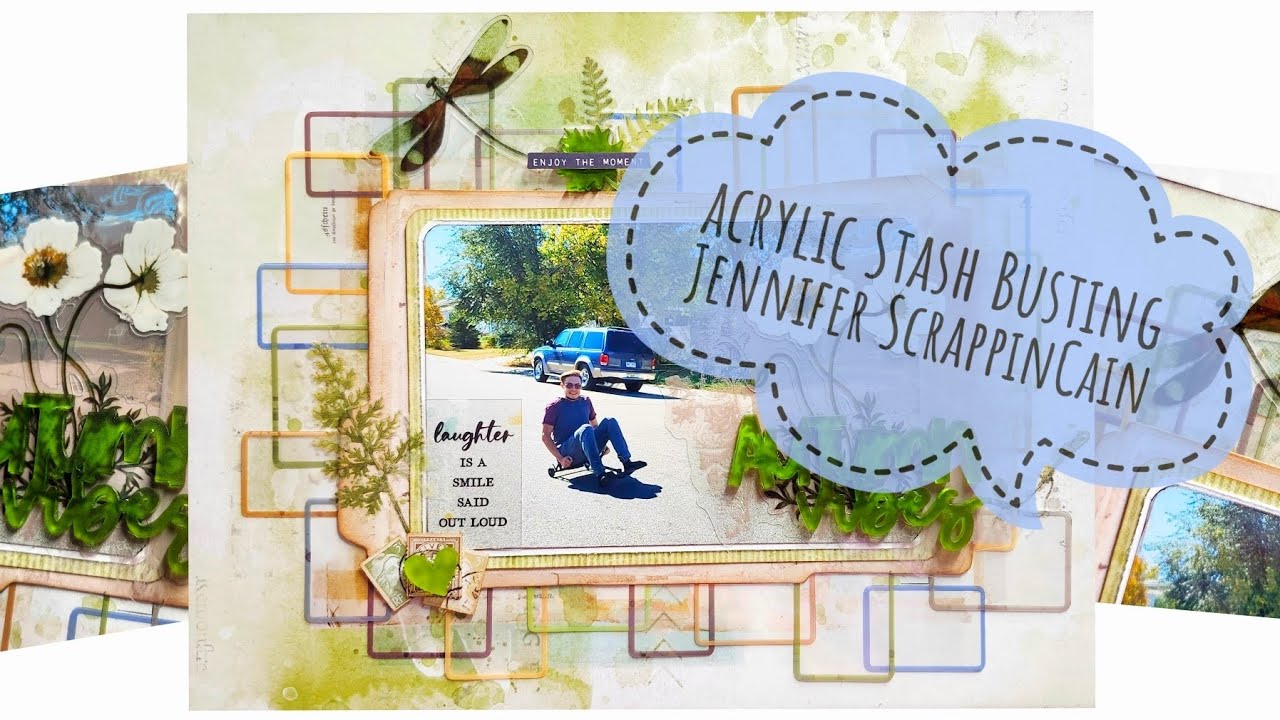 Acrylic Stash Busting | 49 and Market | Color Cast Designs 