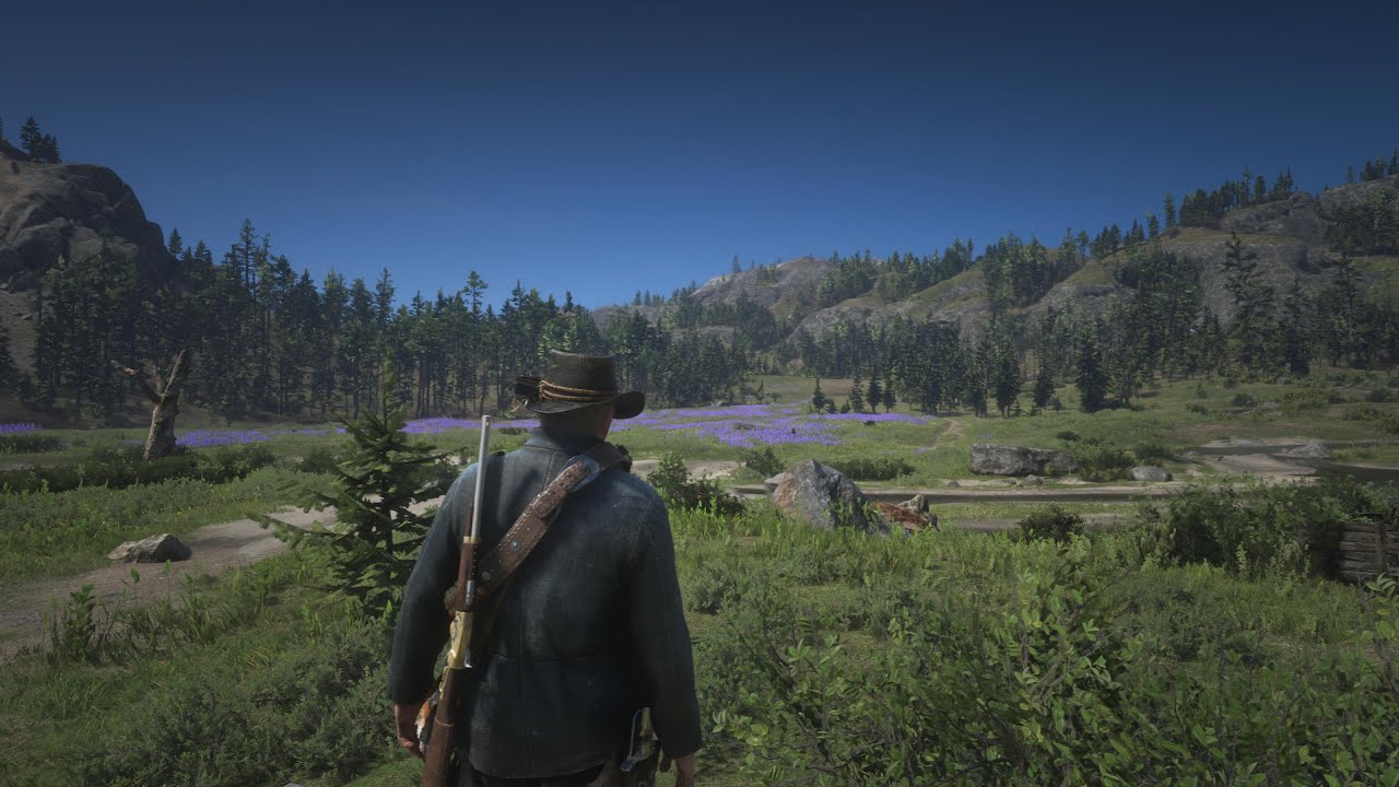 Red Dead Redemption 2 ASMR relaxing ride with Arthur Morgan