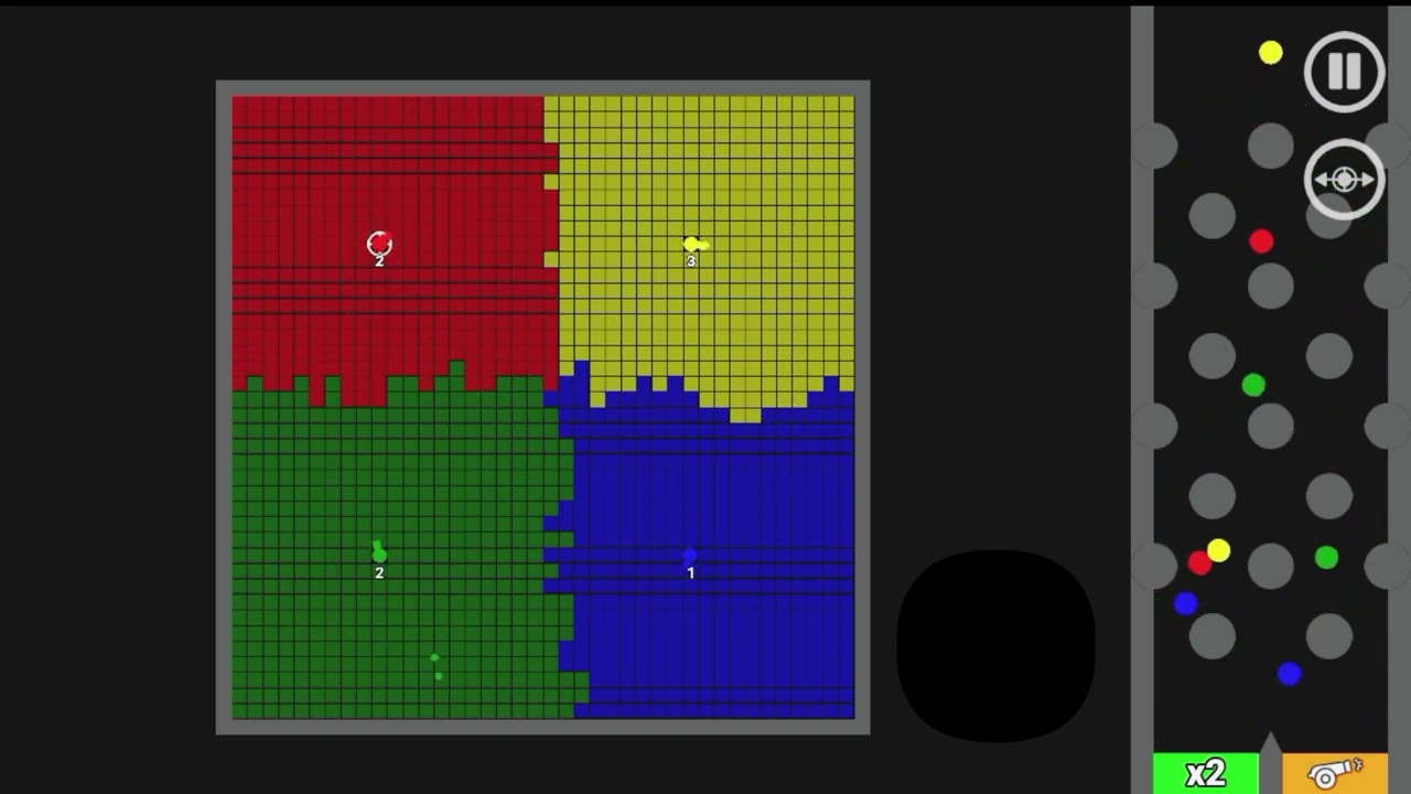 Marble Batalla Territorios  | juego de pelotas | ángel Stickman 