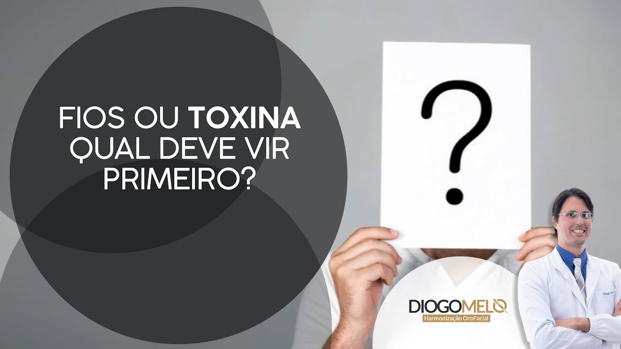 Qual Aplicar Primeiro a Toxina Botulínica ou o Fios de PDO