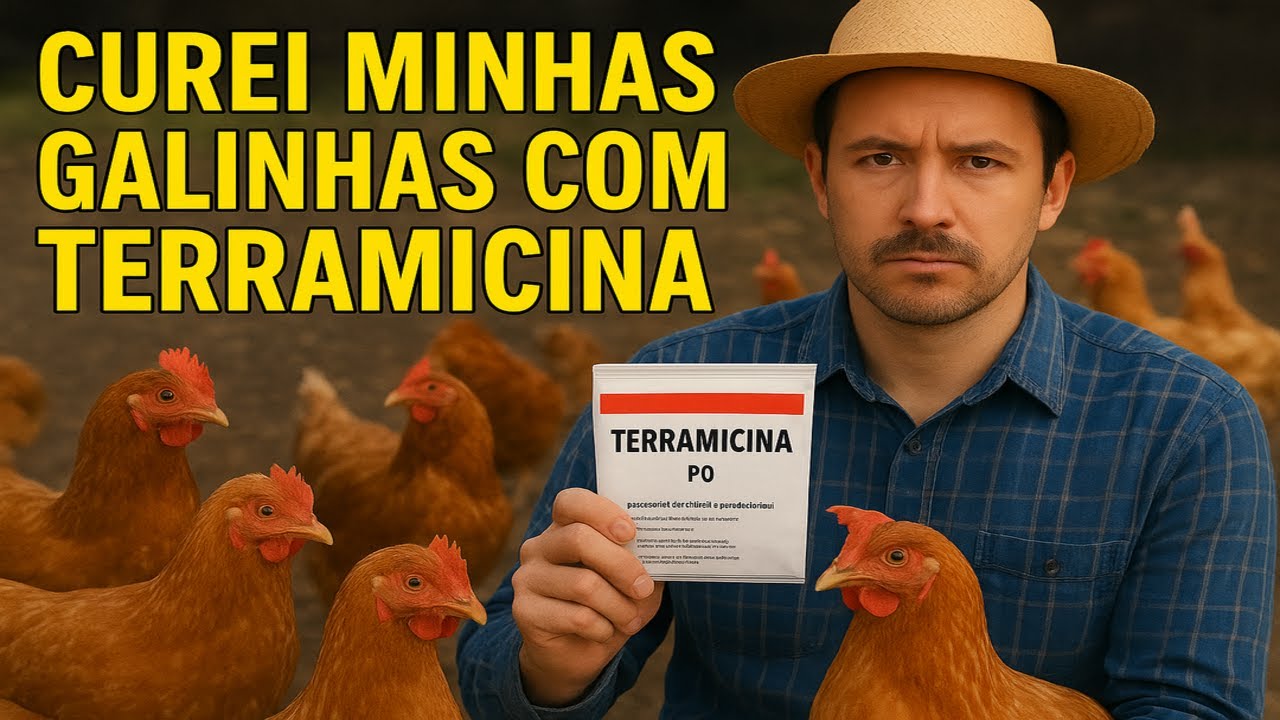 Como Curar Galinhas Doentes? Como Usar Terramicina em pó em Galinhas e Para que SERVE?
