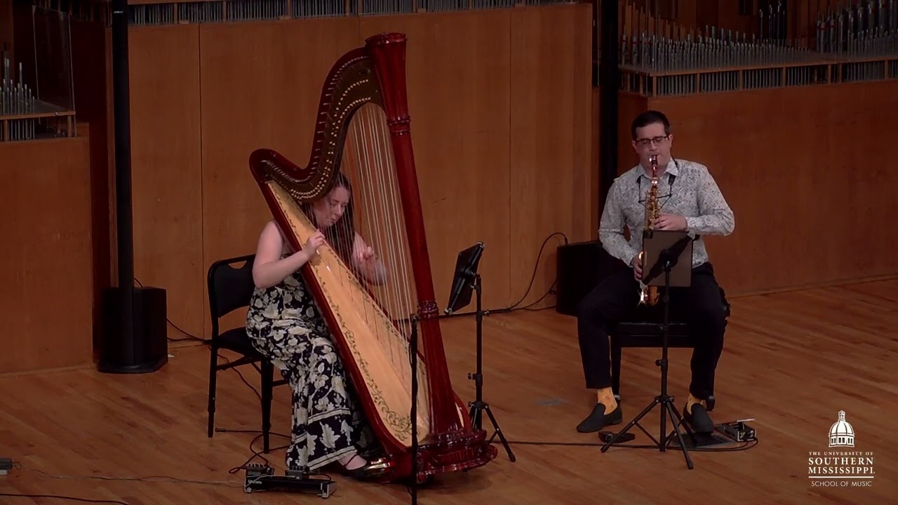 Sonata for alto sax and harp by Andy Scott