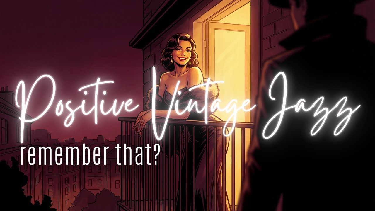 Positive Vintage Jazz 🌙 Motivating Instrumental Music for Late Night Grind