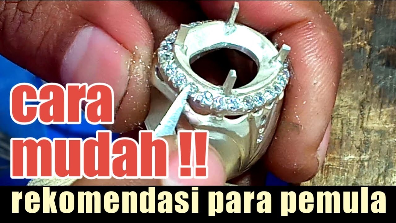 Cara mudah membuat cincin perak pria ☑️ rekomendasi pemula || how to make ring silver || WYA Silver