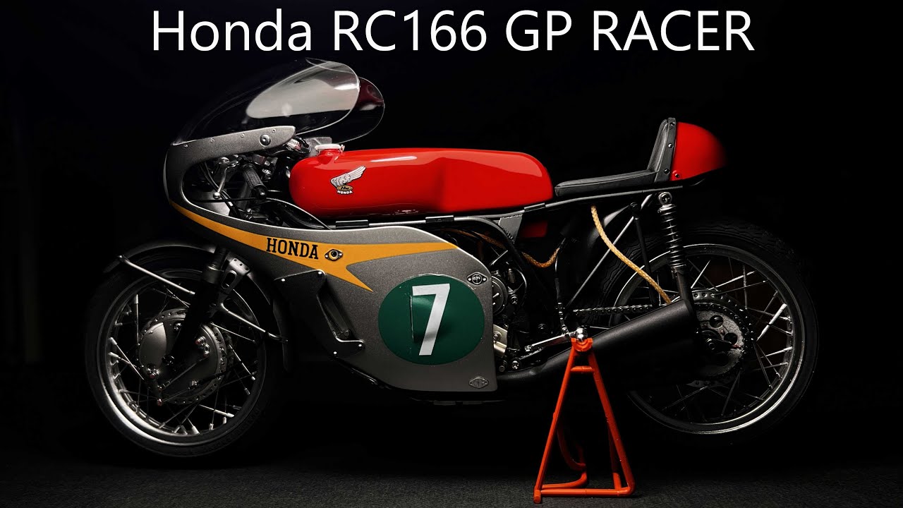 Honda RC166 GP RACER Tamiya 1/12 scale plastic model [Full Build]