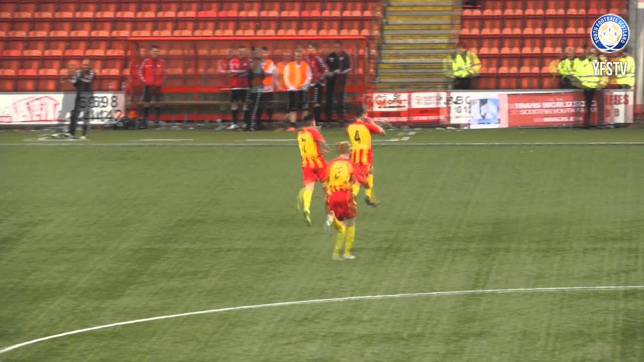 All the goals from the Scottish Youth FA Cup Finals