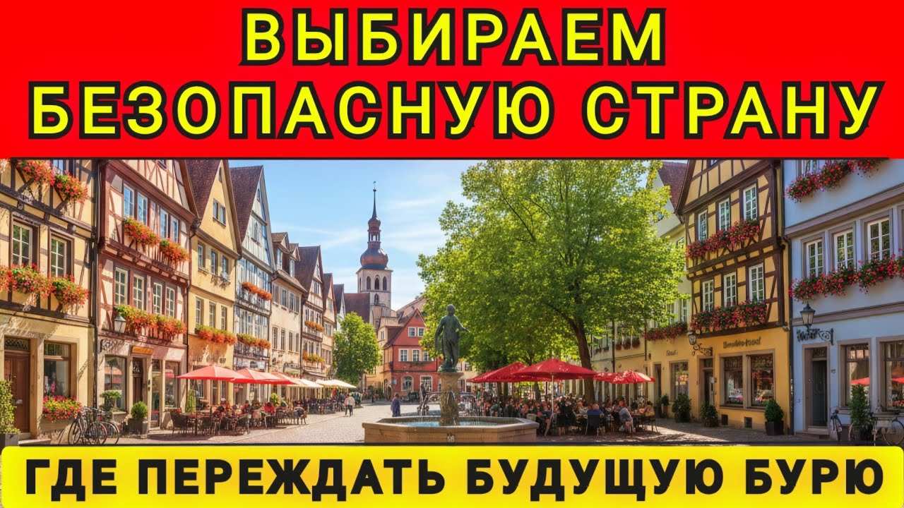 ГДЕ ПЕРЕЖДАТЬ БУДУЩУЮ БУРЮ ❗ САМАЯ БЕЗОПАСНАЯ СТРАНА ❗