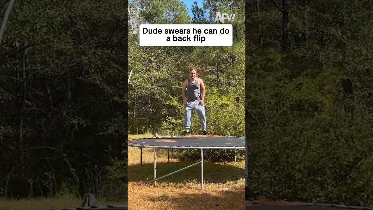 Update: he can't 🤣 #afv #fail #funny #shorts