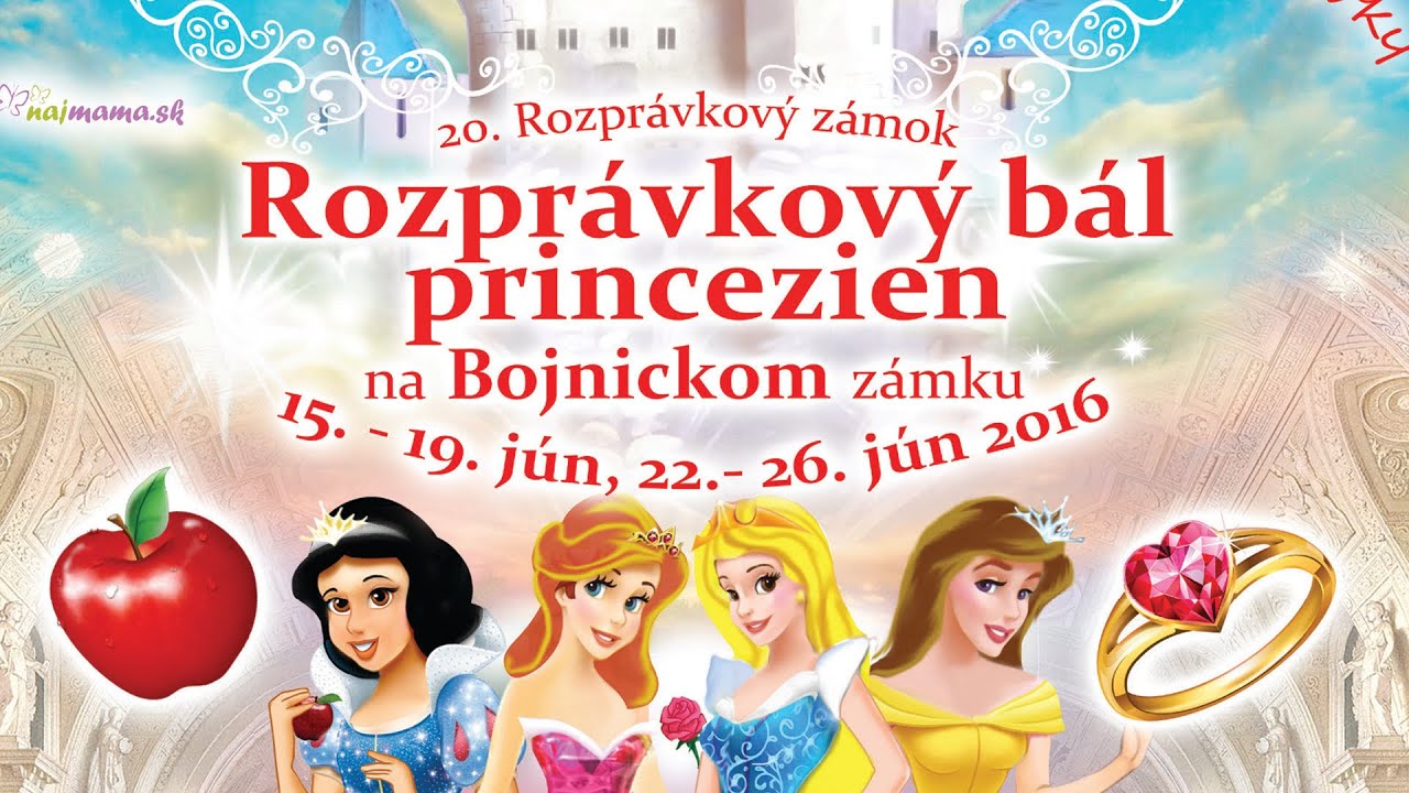 Rozprávkový bál princezien na Bojnickom zámku - 20. Rozprávkový zámok 2016