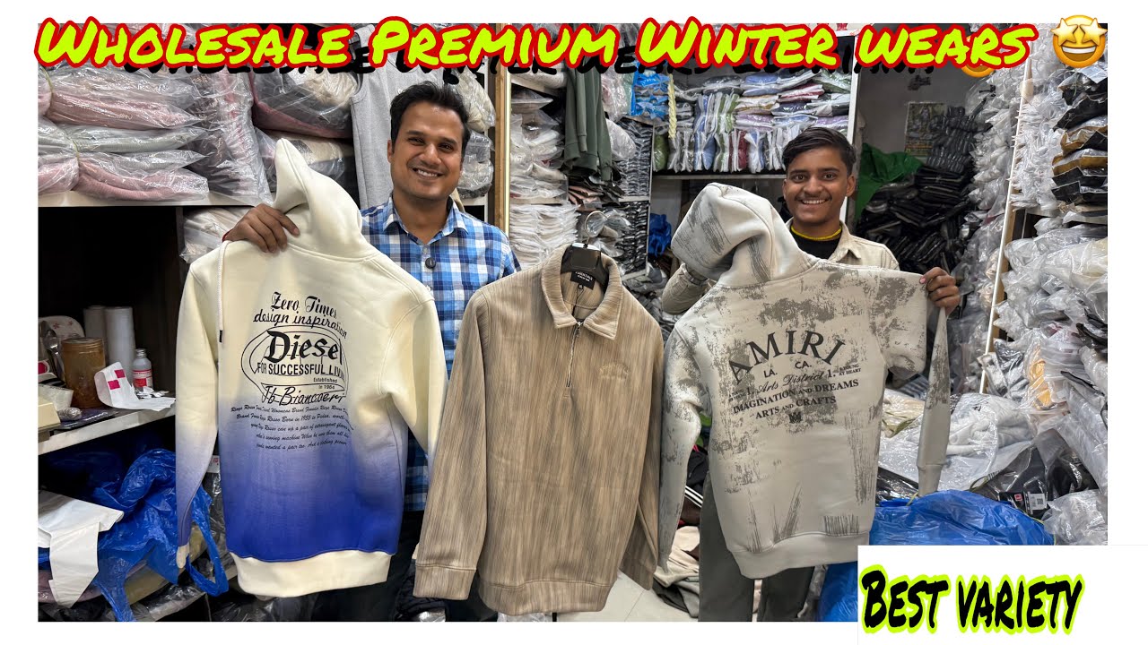Wholesale Sweatshirts Pullovers Best Variety Cash On Delivery 🚚 Jindal Garments Ludhiana.