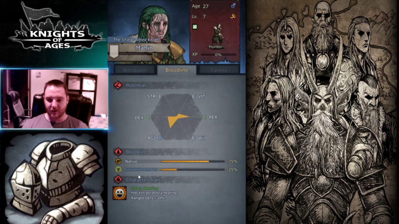 Good example of Nobility title increase in Knights of Ages!