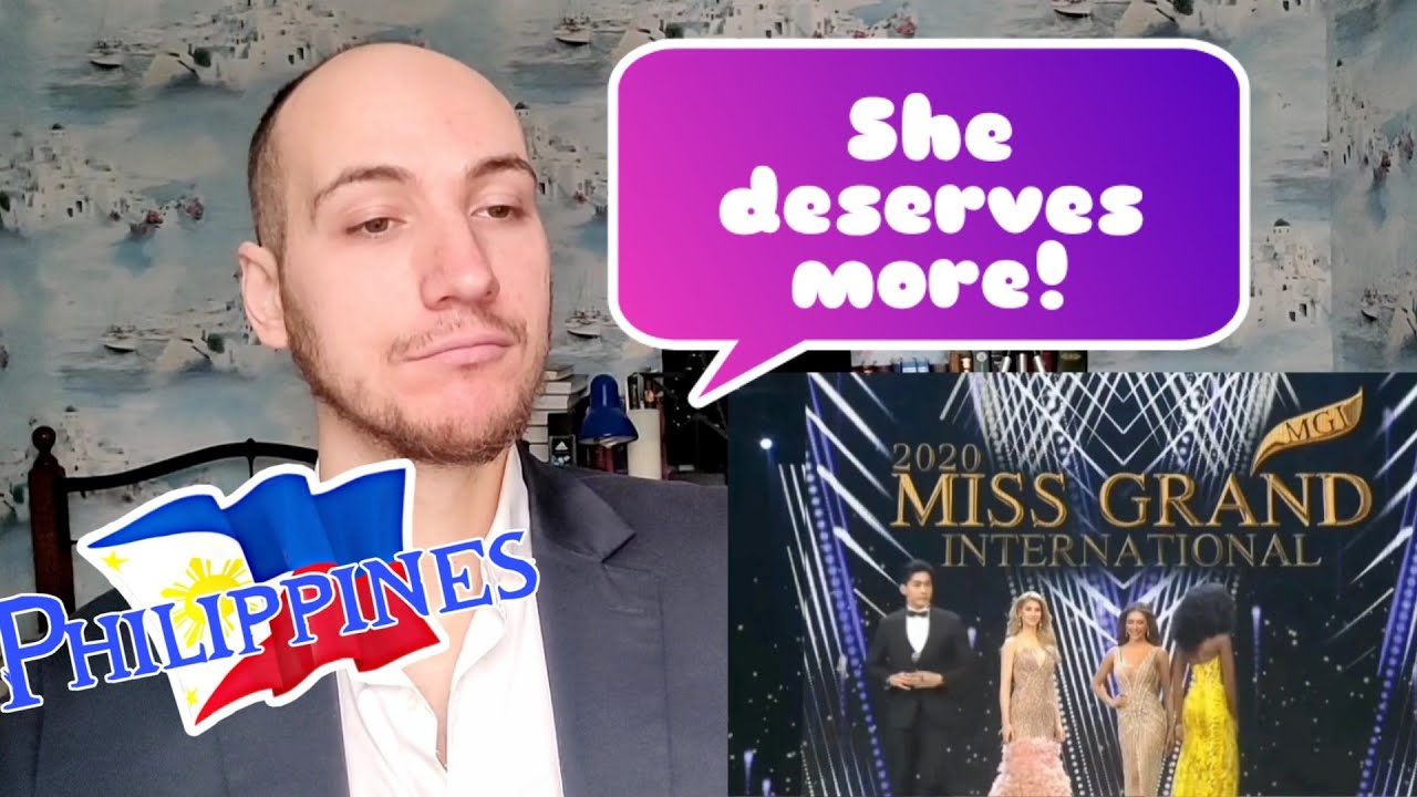 My reaction to MISS GRAND INTERNATIONAL 2020! Malungkot ako!
