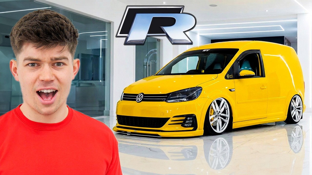 I FINALLY FINISHED BUILDING MY VW CADDY R