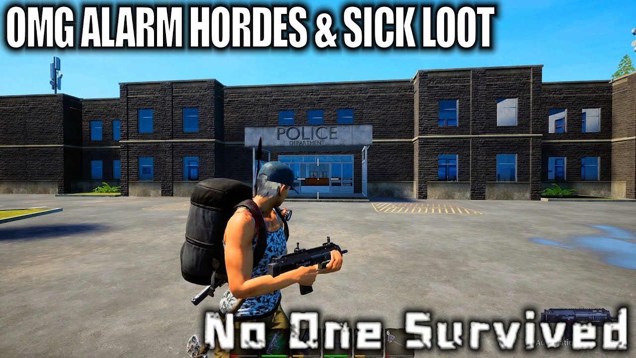 Police Station Loot is INSANE | No One Survived Gameplay | Part 23