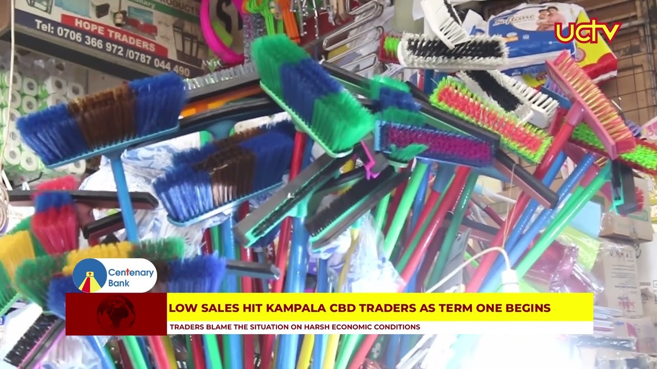 Low Sales Hit Kampala CBD Traders as Term One Begins