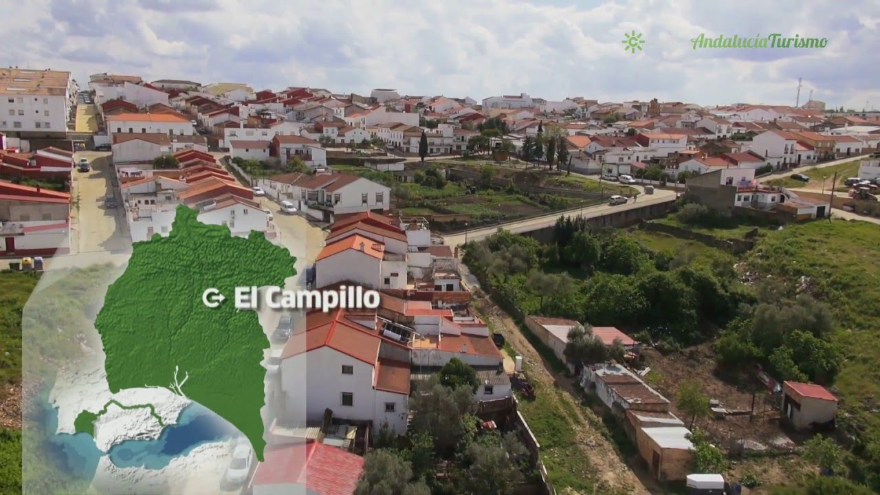 Calles y senderos. El Campillo. Huelva.