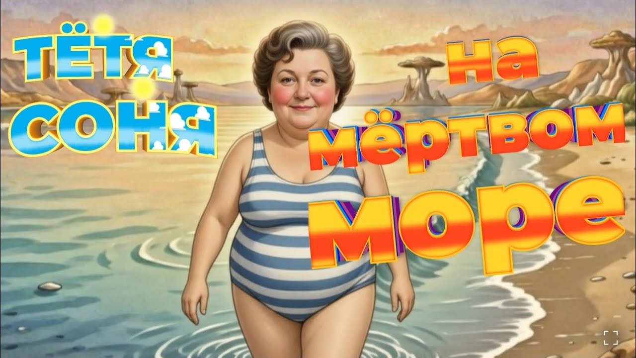 Тётя Соня на Мёртвом море - Елена Куприянова | Дизайн Альмир Стрельцов 
