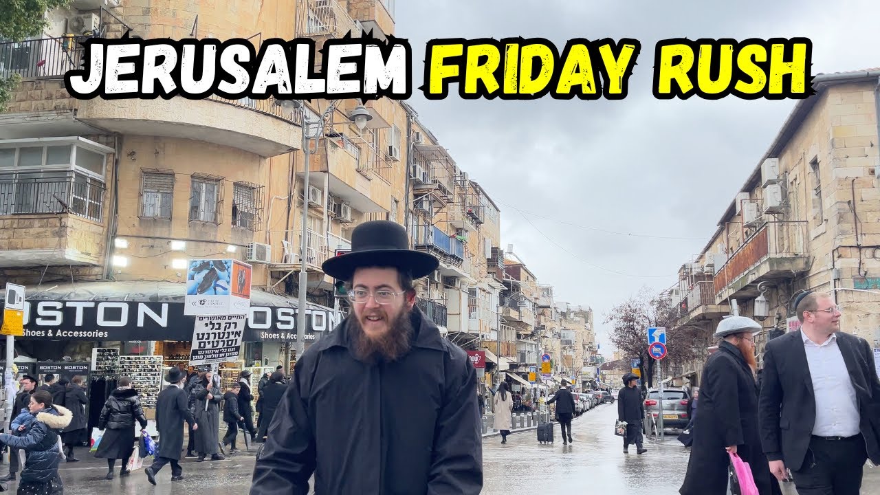 Jerusalem’s Most Orthodox Neighborhood – Friday Before Shabbat | Raw & Uncut