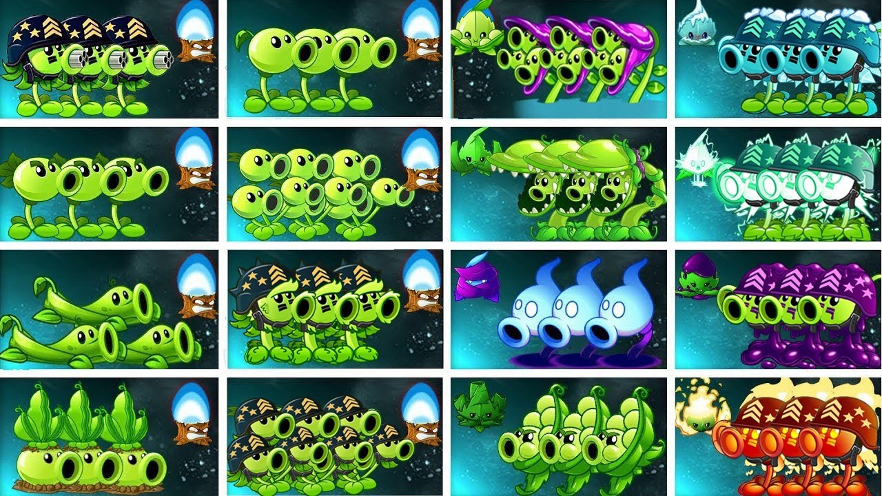 Random 20 Best Team Pair PEA & Mint Plants Battlez - Who Will Win? - Pvz 2 Plant vs Plant