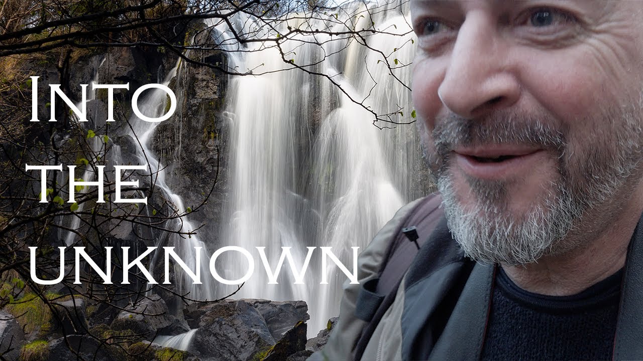 Into the unknown.  Waterfall photography, isle of Mull.