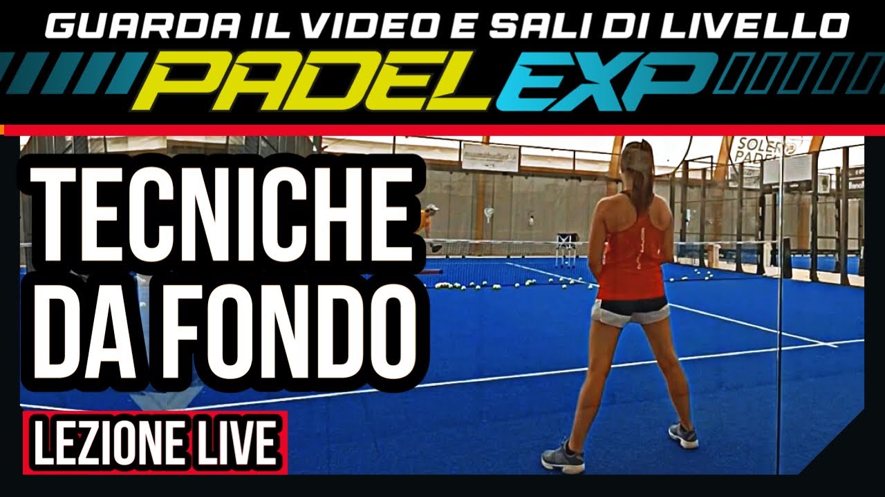 Lezione di padel - Tecniche da fondo