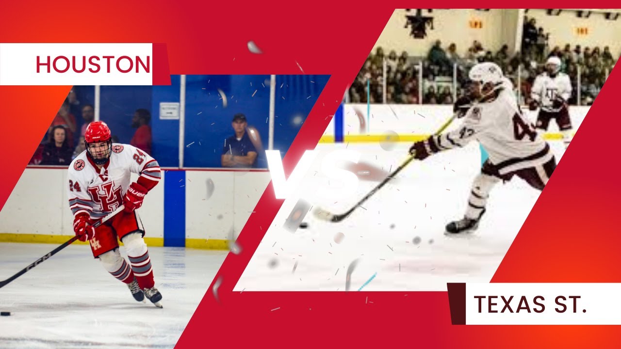 University of Houston vs Texas State Game 1 (ACHA D2)