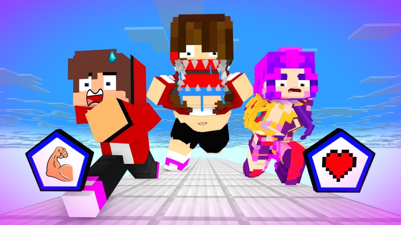 JJ and Rumi VS GIANT Sister Rush - Minecraft Animation JJ & Mikey